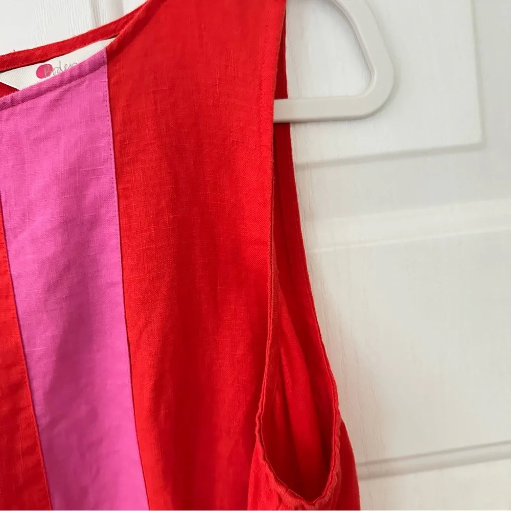 Boden New British Tilly Linen Dress Red Pop
10 Long - Picture 5 of 9